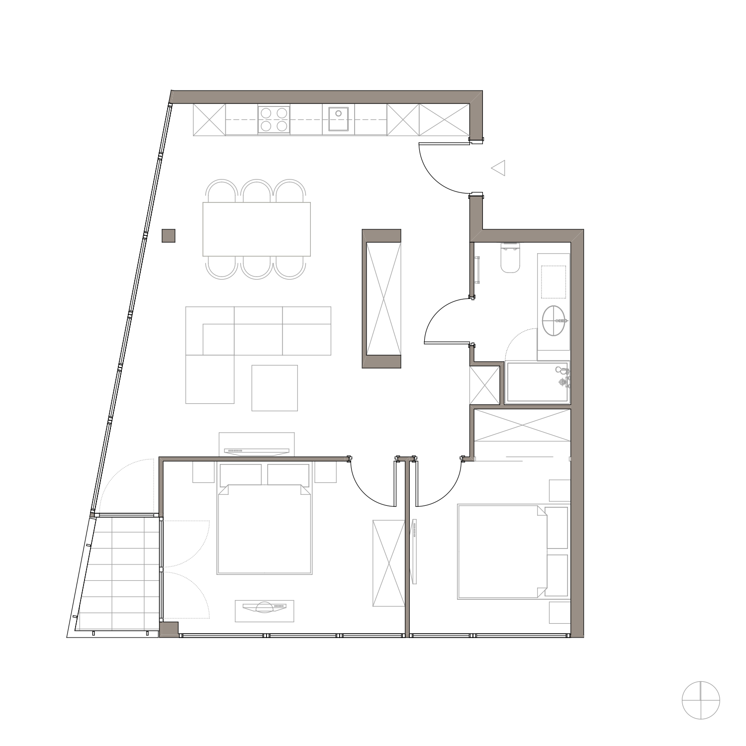 rzut apartamentu 428